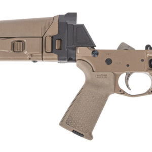 Palmetto State Armory JAKL Complete Lower with F5 Stock in .223 Remington & 5.56x45 NATO Flat Dark Earth Right SidePalmetto State Armory JAKL Complete Lower with F5 Stock in .223 Remington & 5.56x45 NATO Flat Dark Earth Left SidePalmetto State Armory JAKL Complete Lower with F5 Stock in .223 Remington & 5.56x45 NATO Flat Dark Earth Right Side Extended Palmetto State Armory JAKL Complete Lower (F5 Stock) CALIFORNIA LEGAL - .223/5.56 - FDE