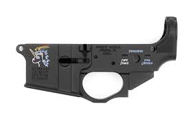 Spike's Tactical Snowflake Color Filled Stripped Lower CALIFORNIA LEGAL - .223/5.56