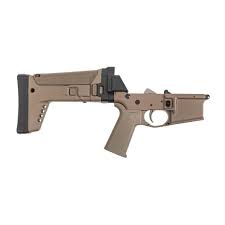 PSA JAKL-10 Complete Lower (F5 Stock) CALIFORNIA LEGAL - .308/7.62x51 - FDE